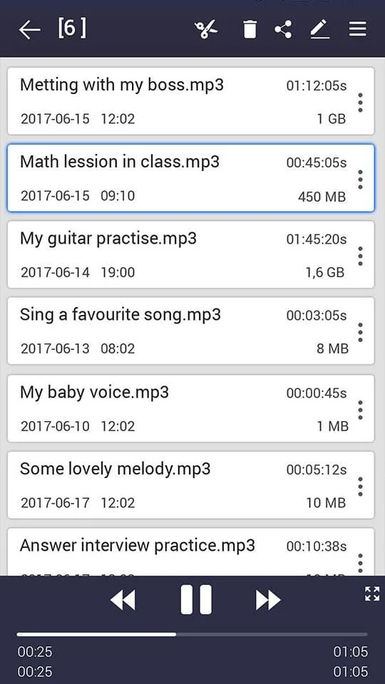 voice recorder Screenshot 3