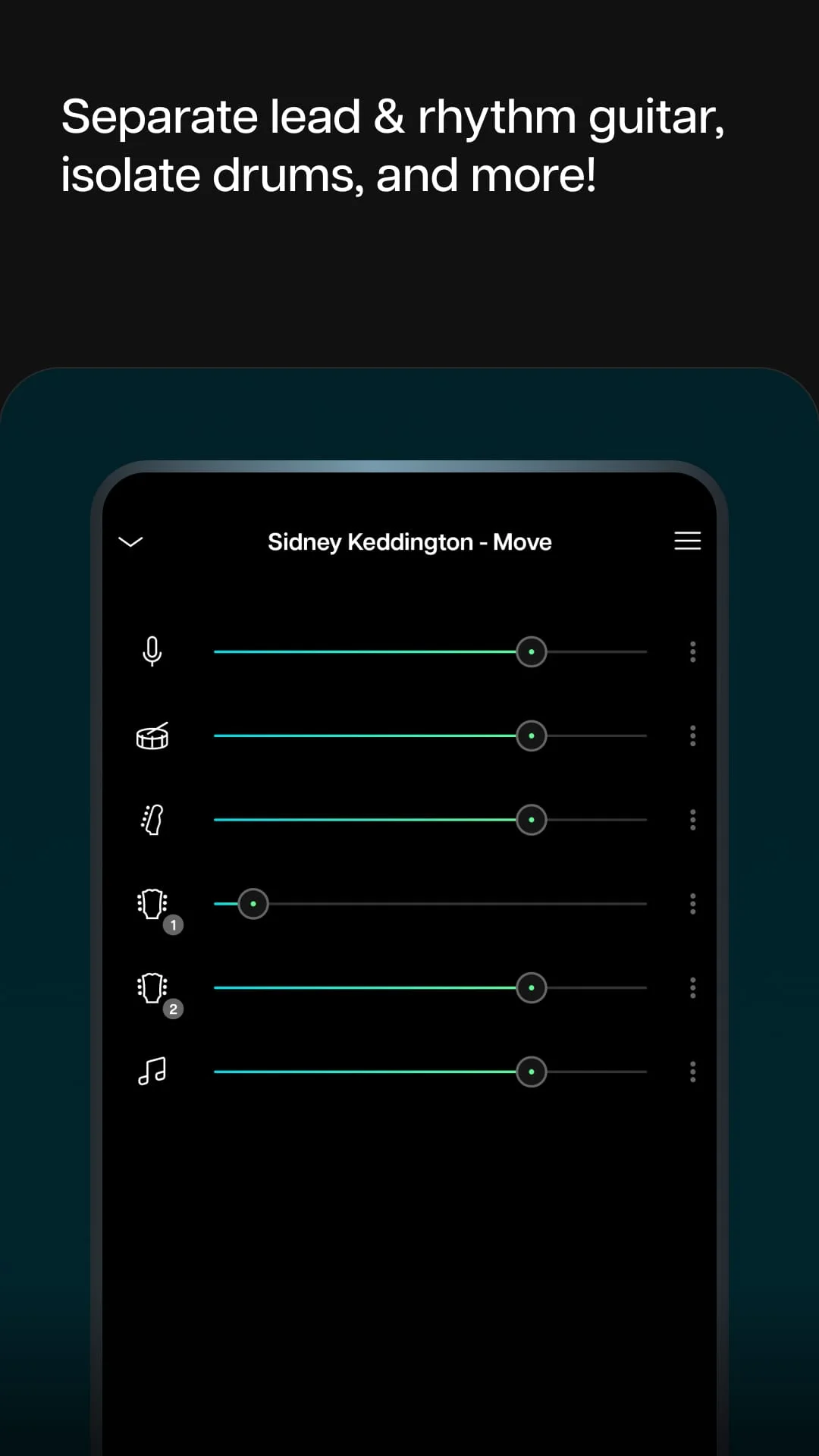 Moises: The Musician's AI App Screenshot 2