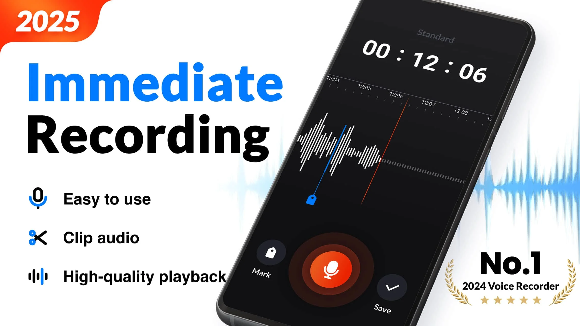 Voice Recorder & Voice Memos Screenshot 1