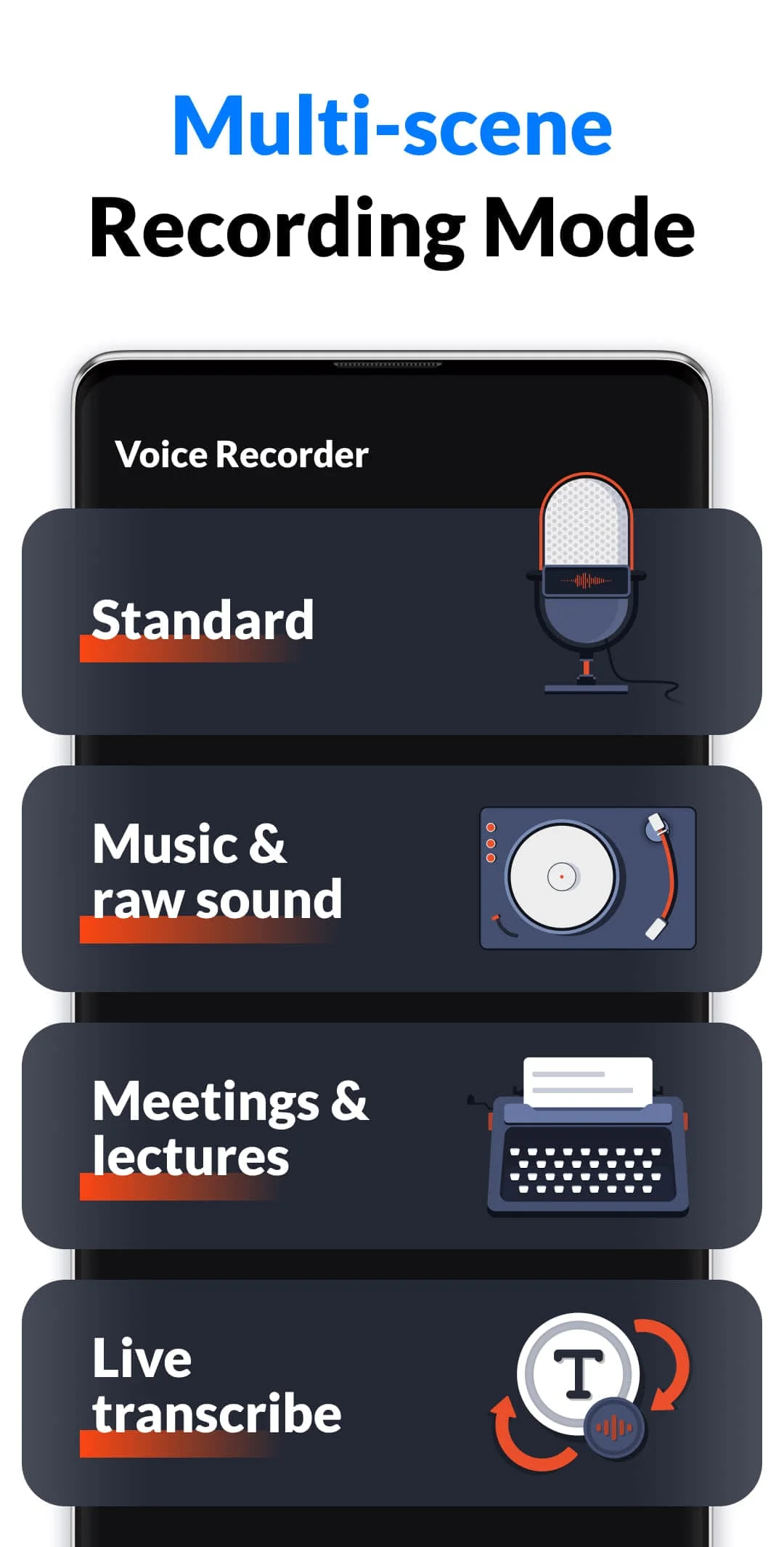 Voice Recorder & Voice Memos Screenshot 2
