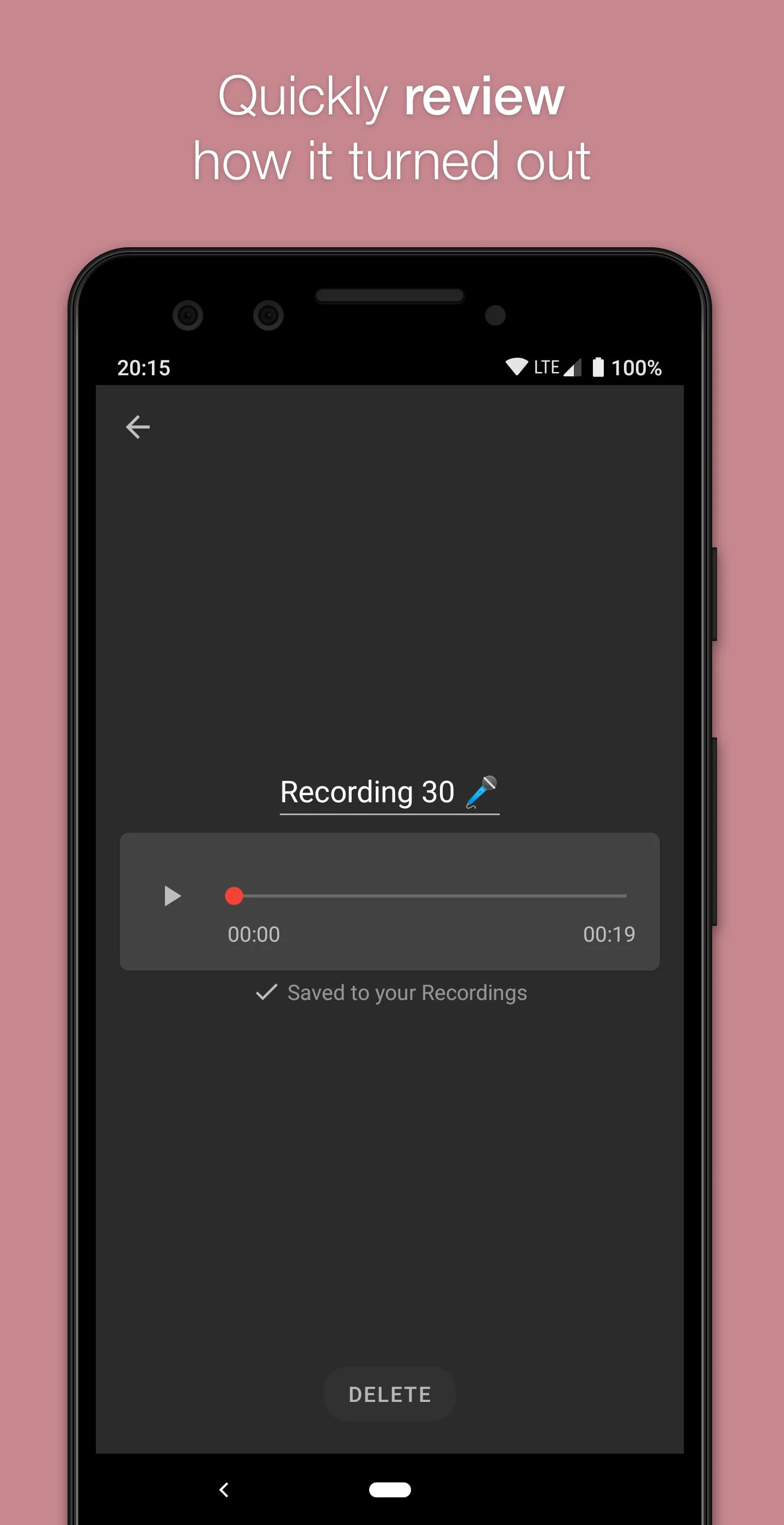 Smart Voice Recorder Screenshot 4