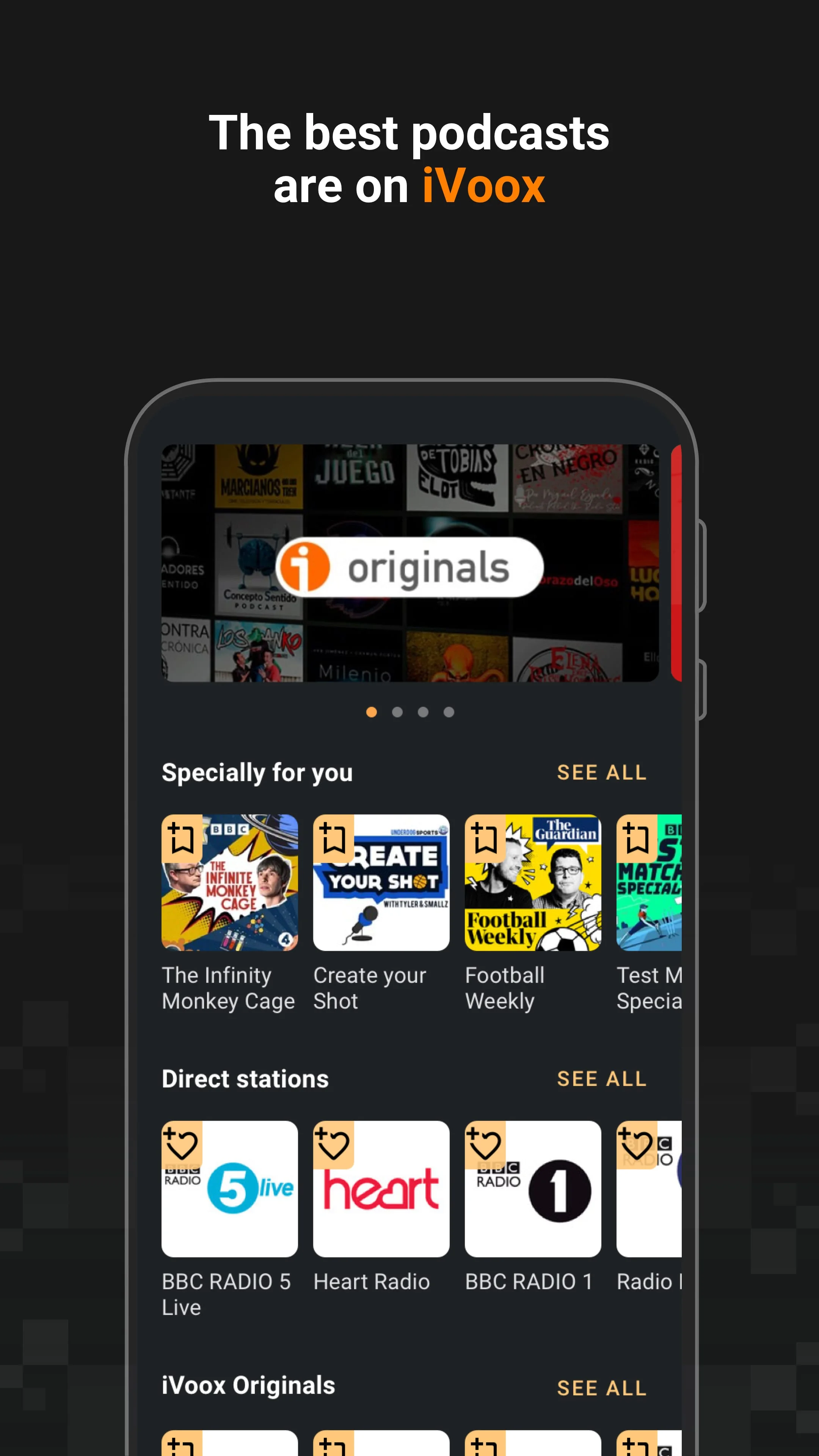 Podcast & Radio iVoox Screenshot 1