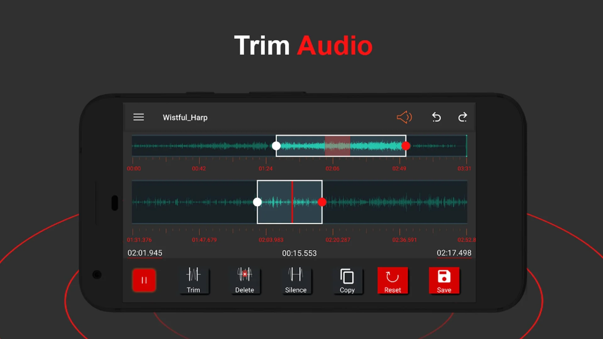 AudioLab Audio Editor Recorder Screenshot 1