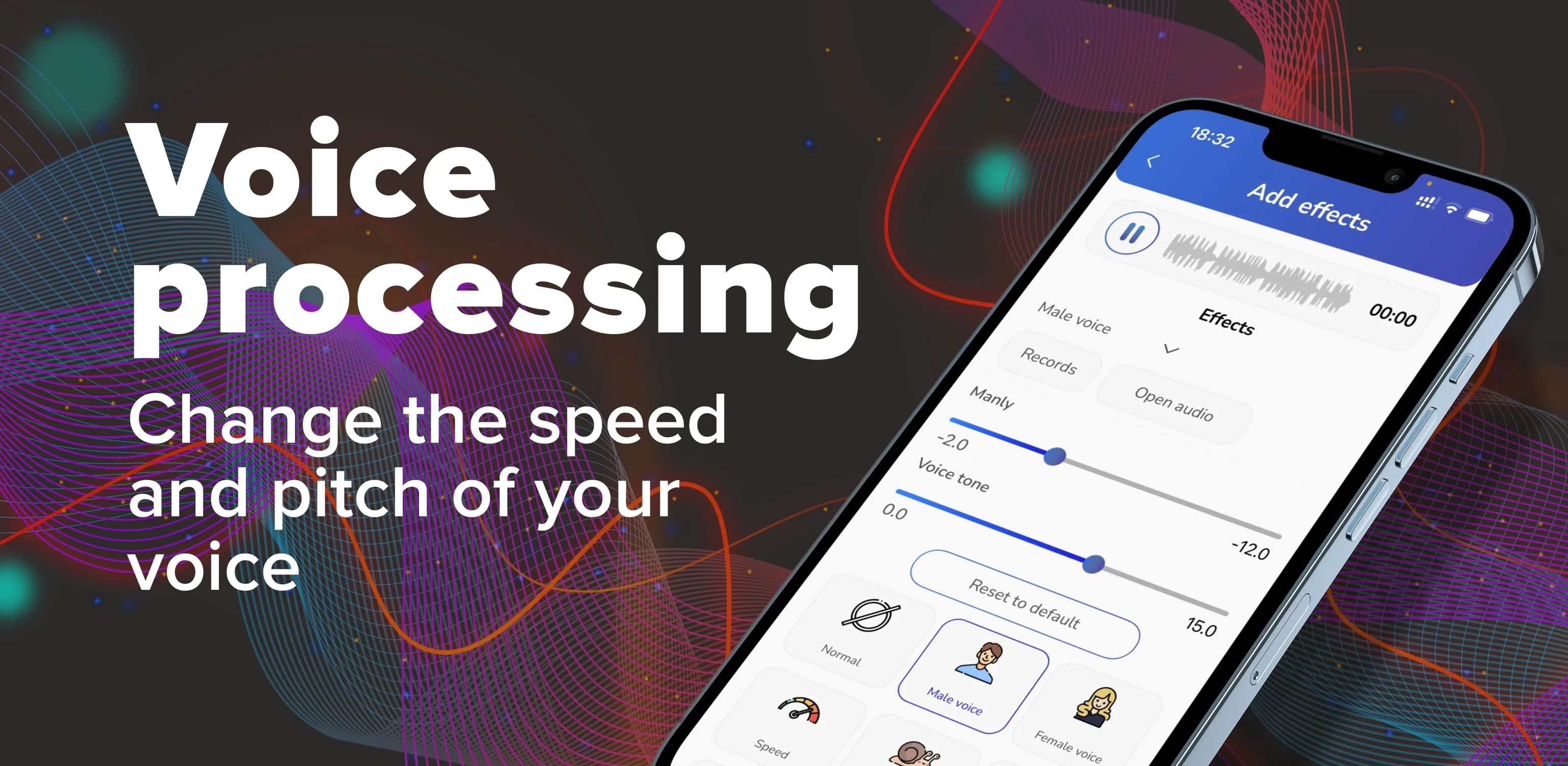 Voice Changer - Auto Tuner Screenshot 1