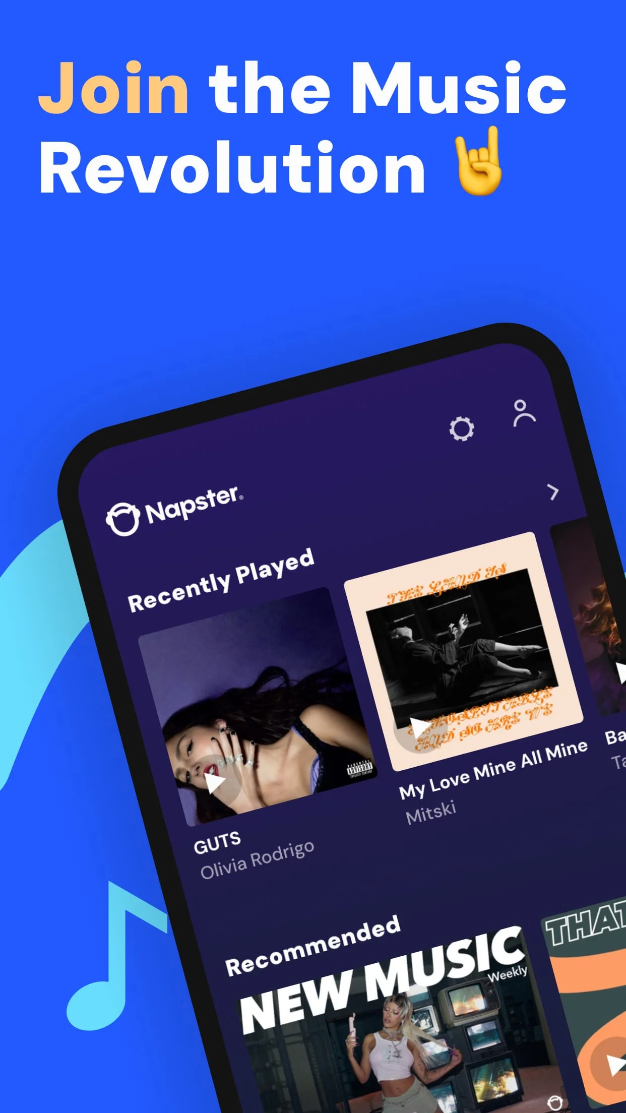Napster Music Screenshot 1