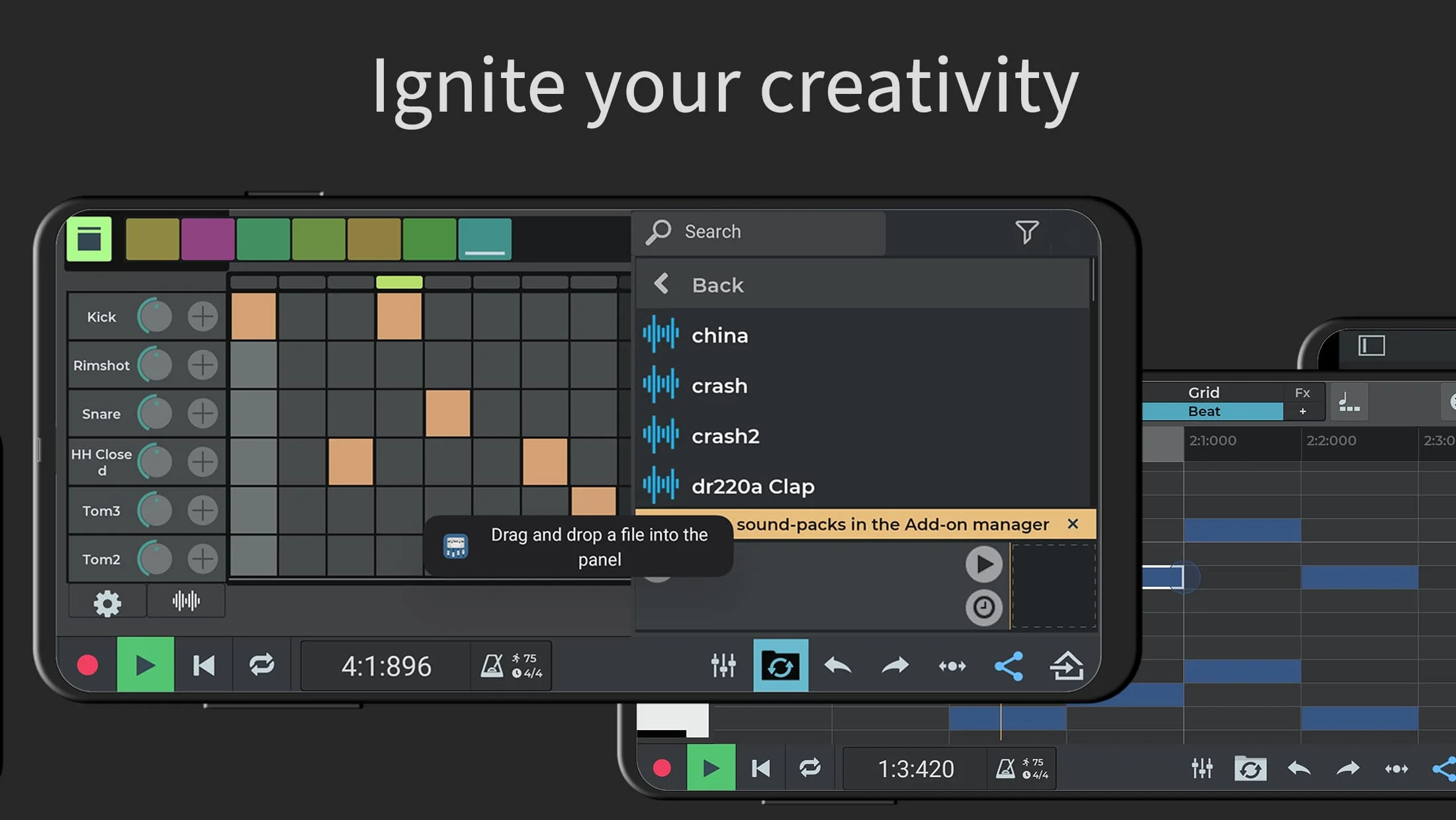 n-Track Studio DAW: Make Music Screenshot 3