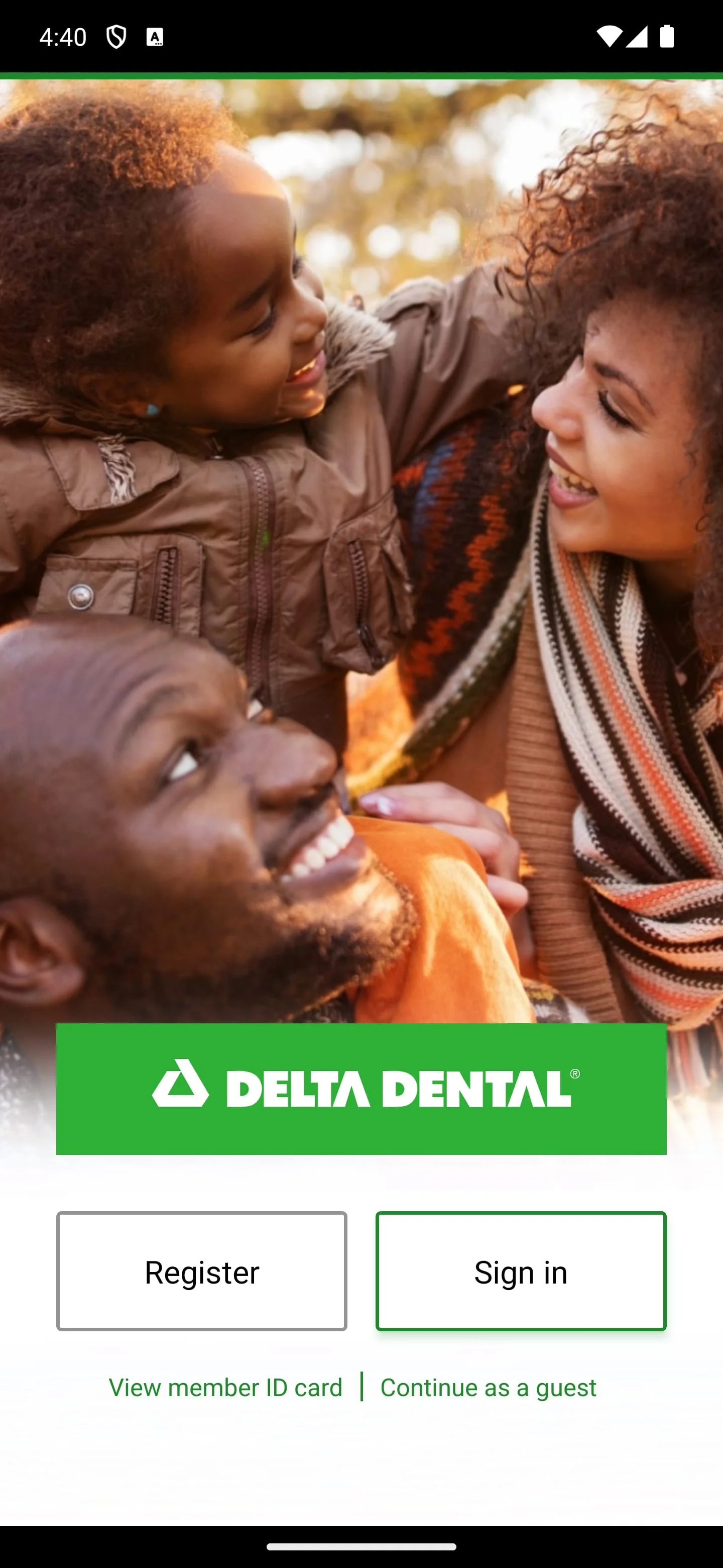 Delta Dental Mobile App Screenshot 1