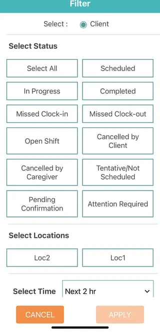 WellSky Personal Care Screenshot 2