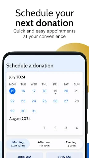 Grifols Plasma Donor Hub Screenshot 3