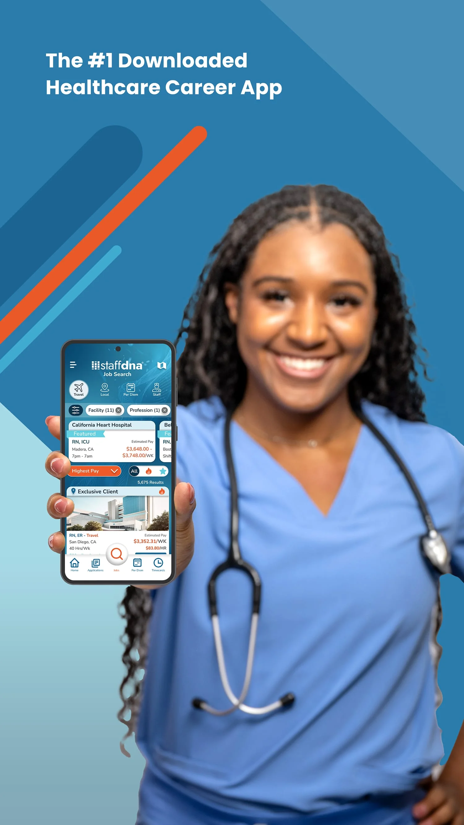 StaffDNA – Healthcare Careers Screenshot 1