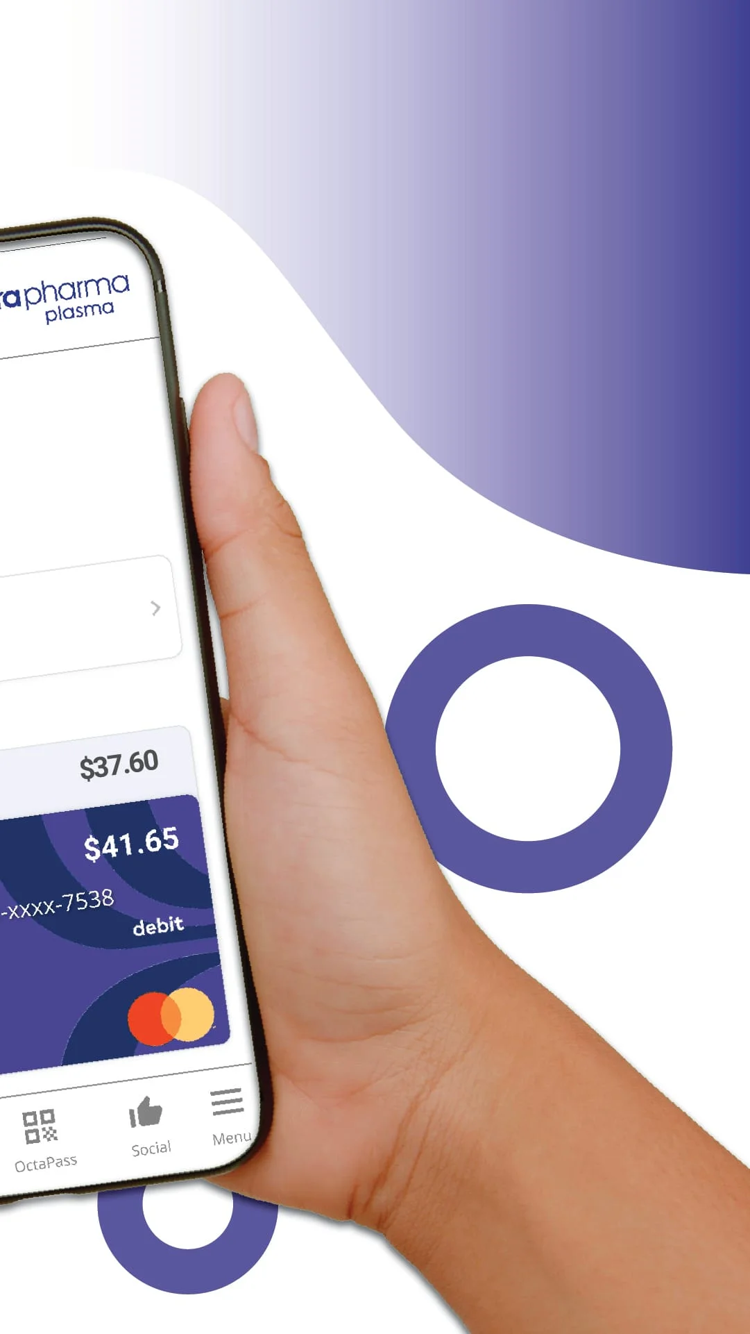 OctaApp – Donate Blood Plasma! Screenshot 2