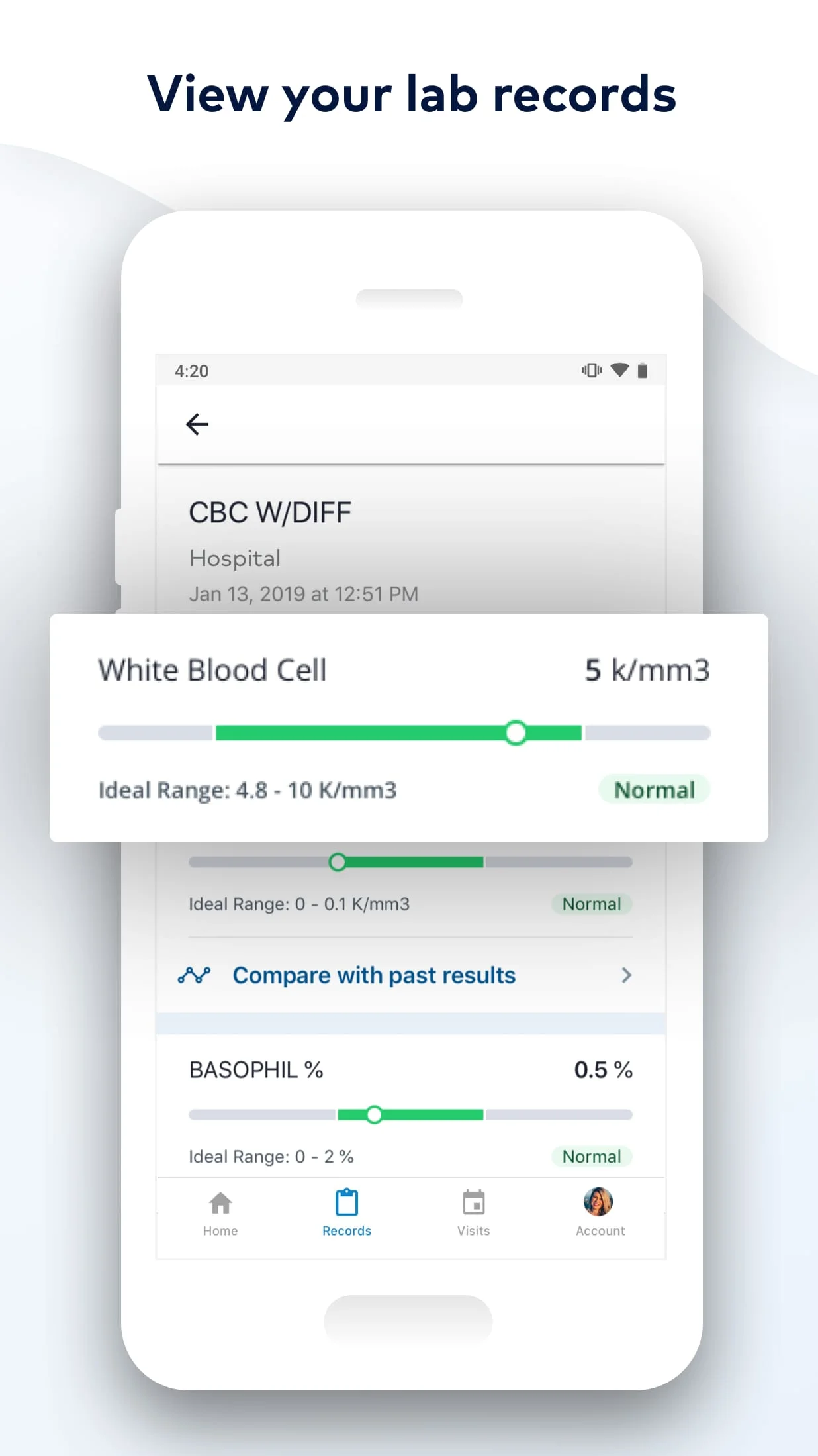 MyHealthONE Screenshot 2