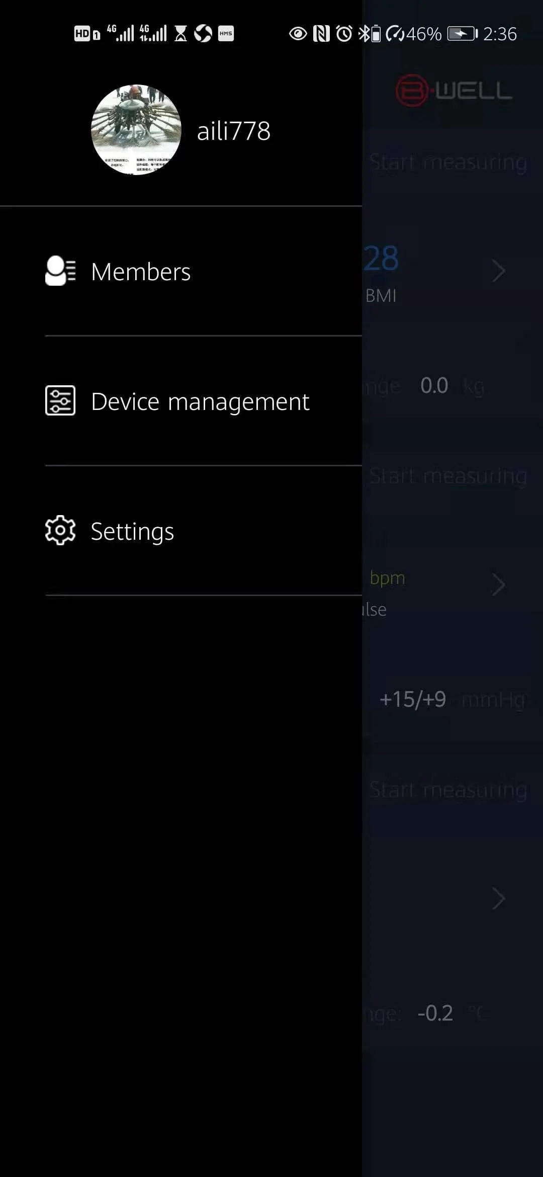 Bwell health Screenshot 3