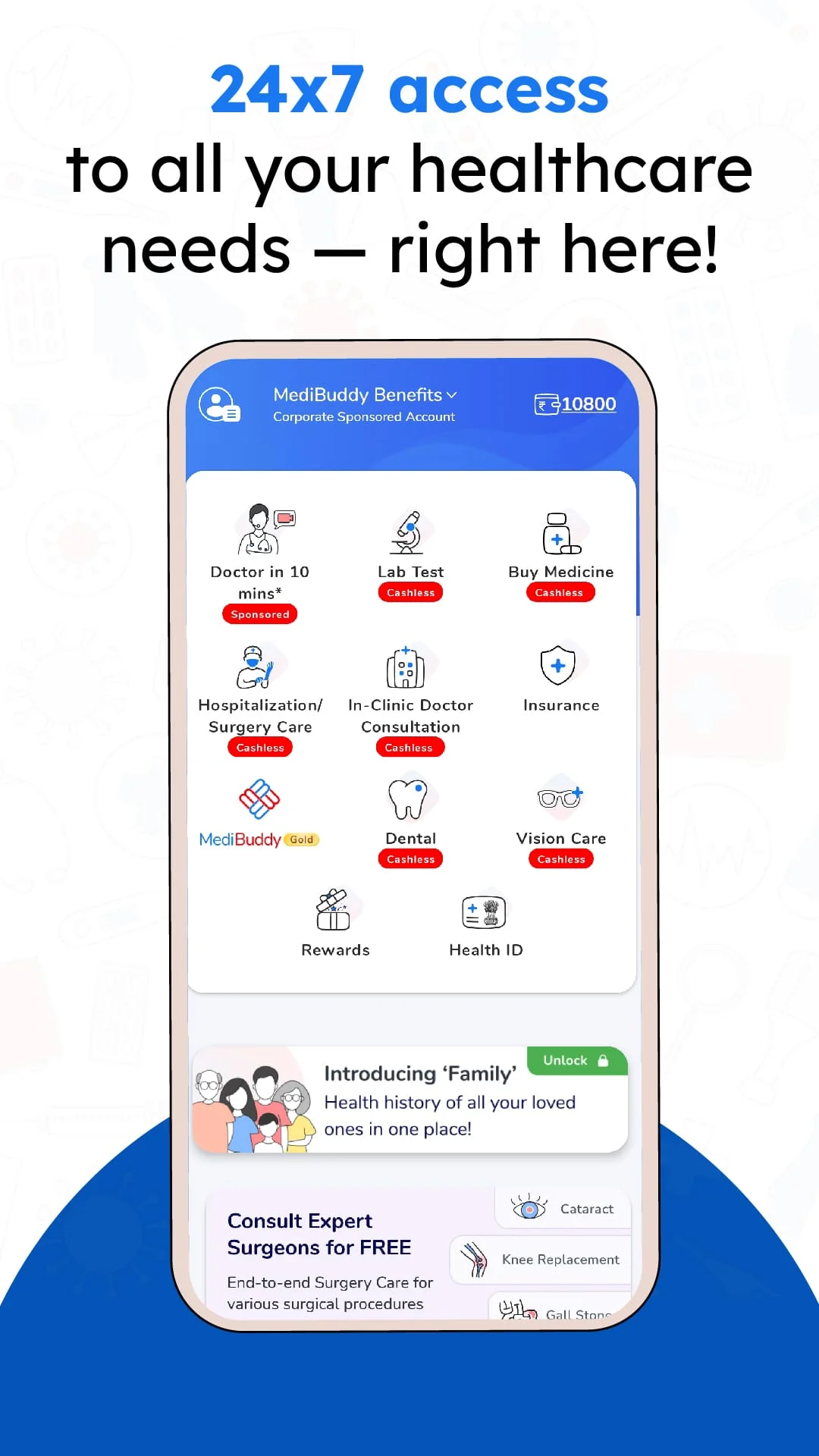MediBuddy-Online Dr, Lab, Meds Screenshot 2