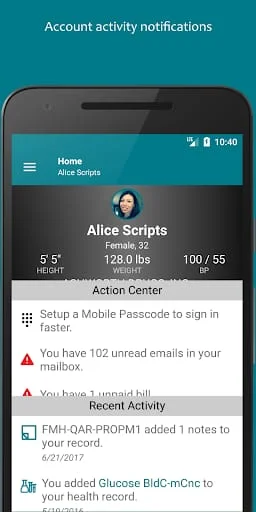 FollowMyHealth® Screenshot 1