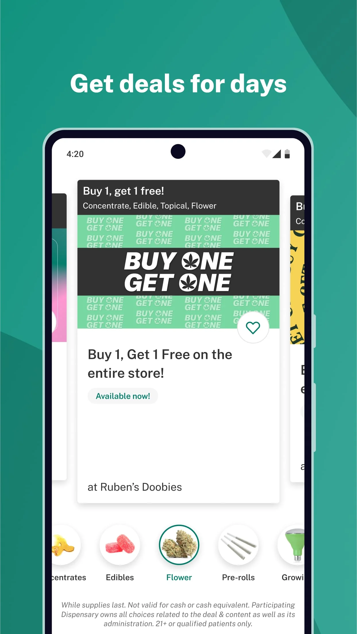 Leafly: Find Cannabis and CBD Screenshot 3