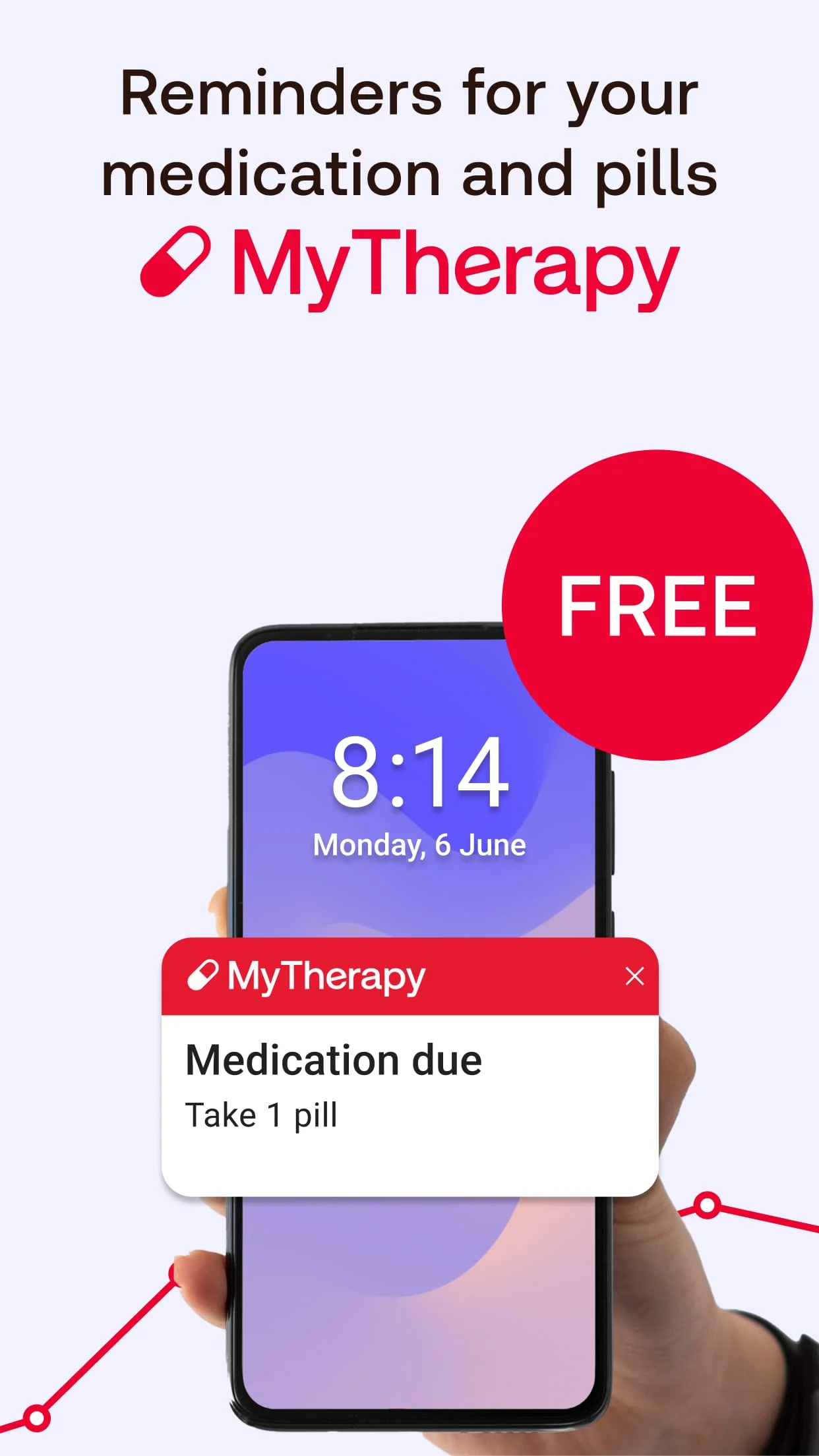 MyTherapy Pill Reminder Screenshot 1