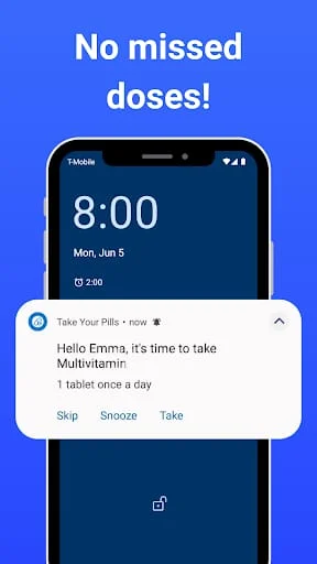 TakeYourPills Pill Reminder Screenshot 2