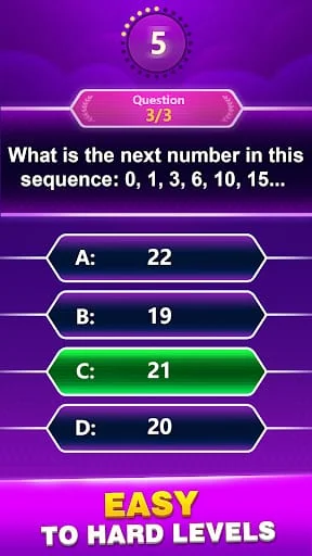 Math Trivia - Quiz Puzzle Game Screenshot 4