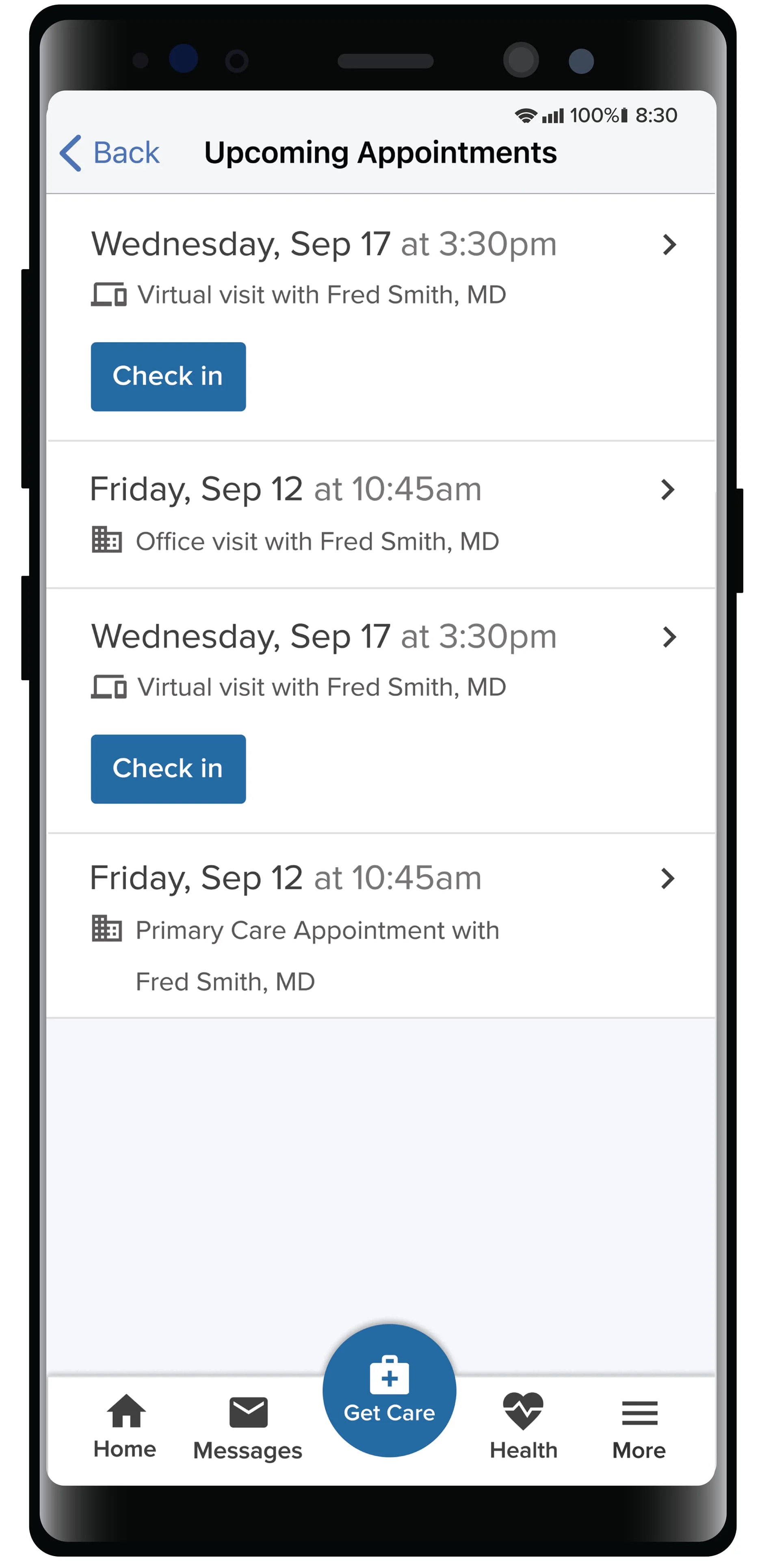 myPrivia Screenshot 4