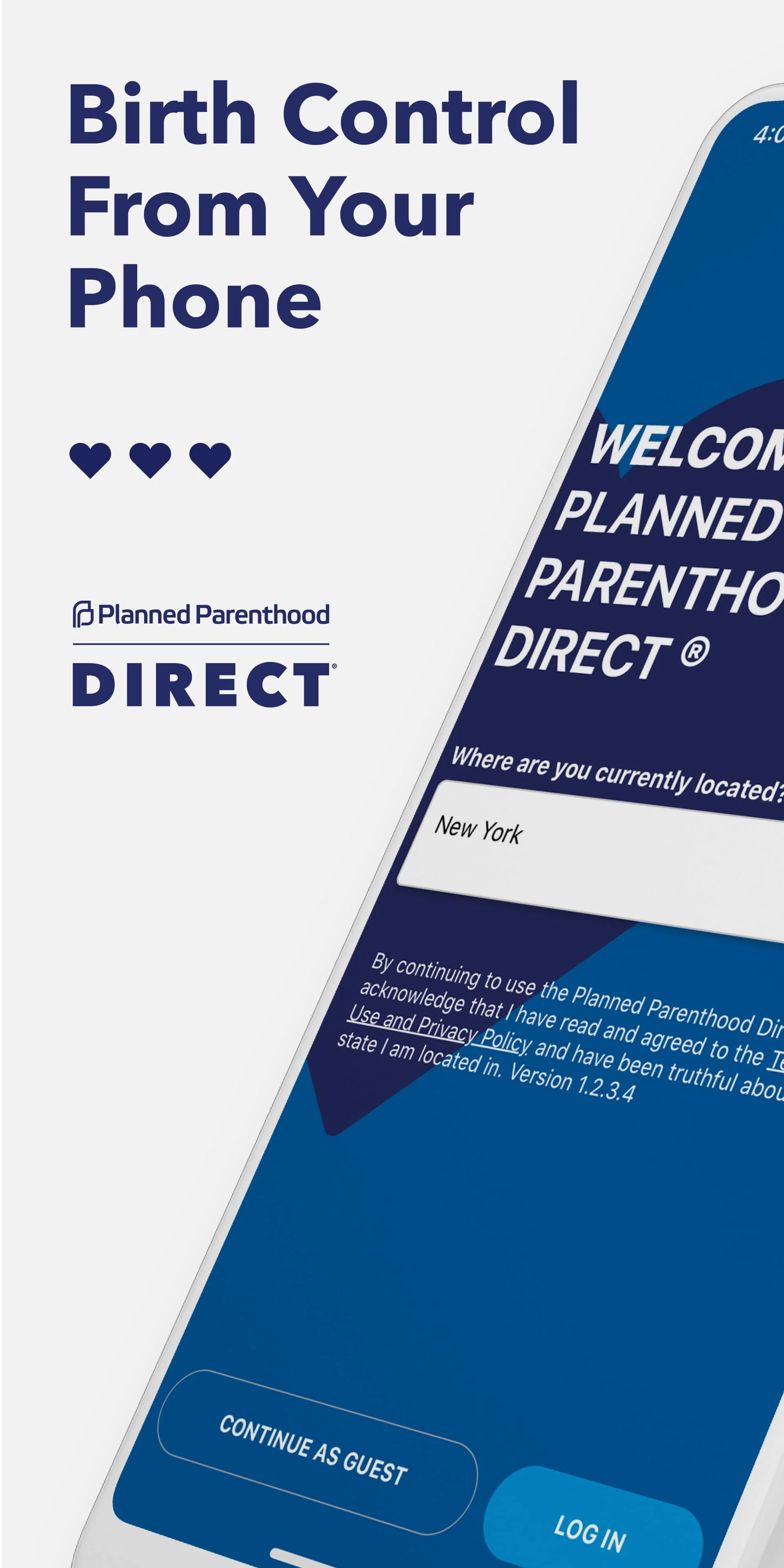 Planned Parenthood Direct℠ Screenshot 1