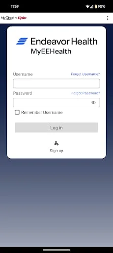 MyEEHealth Screenshot 2
