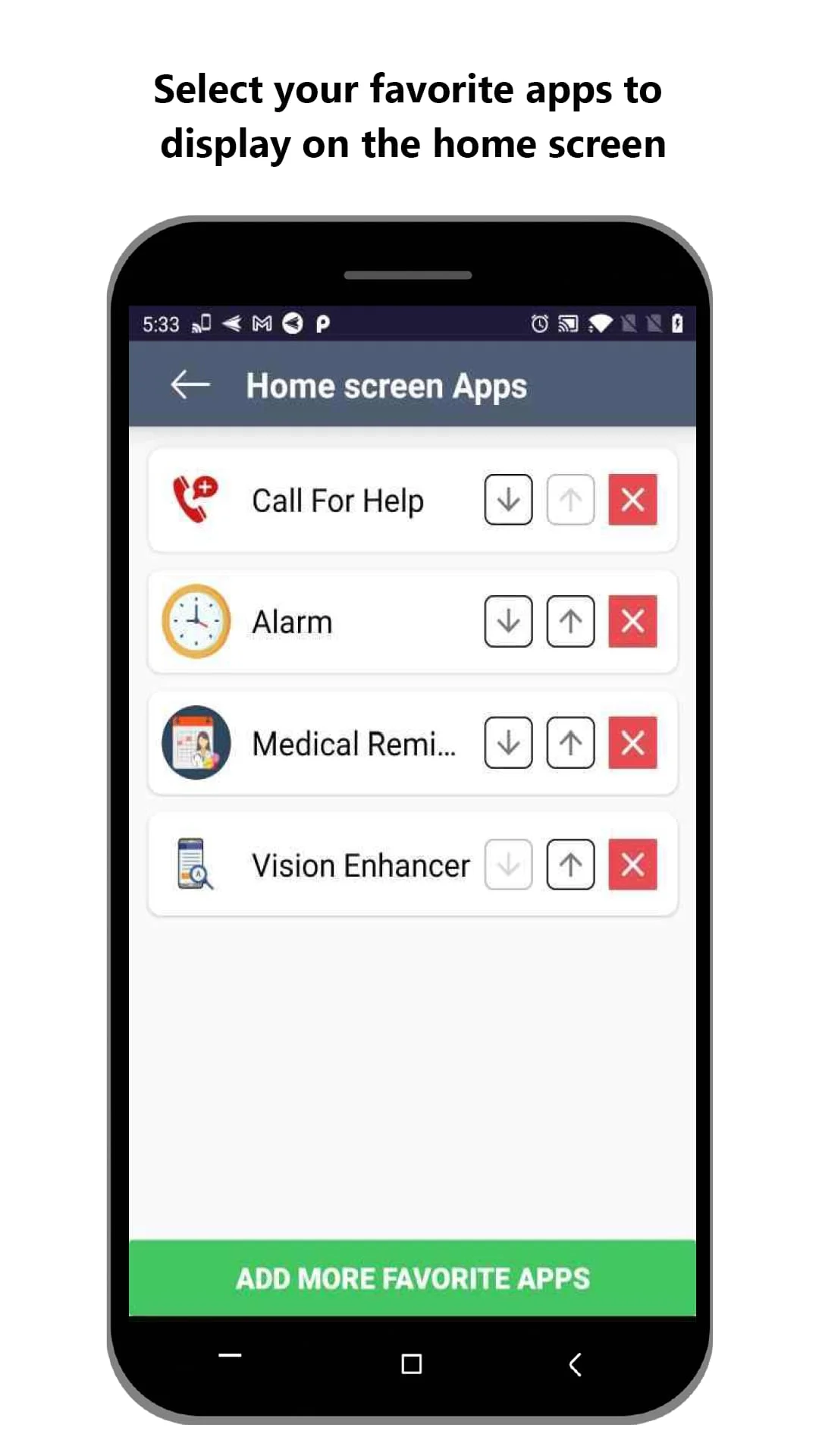 Senior Safety Phone - Big Icon Screenshot 4