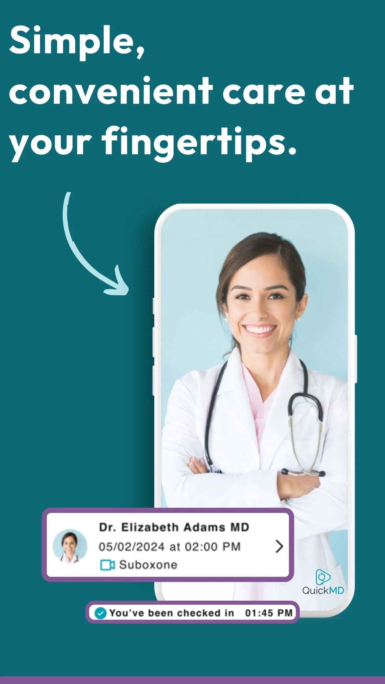 QuickMD - Online Healthcare Screenshot 1