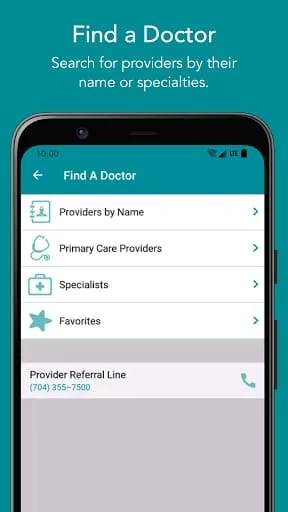 MyAtriumHealth Screenshot 2