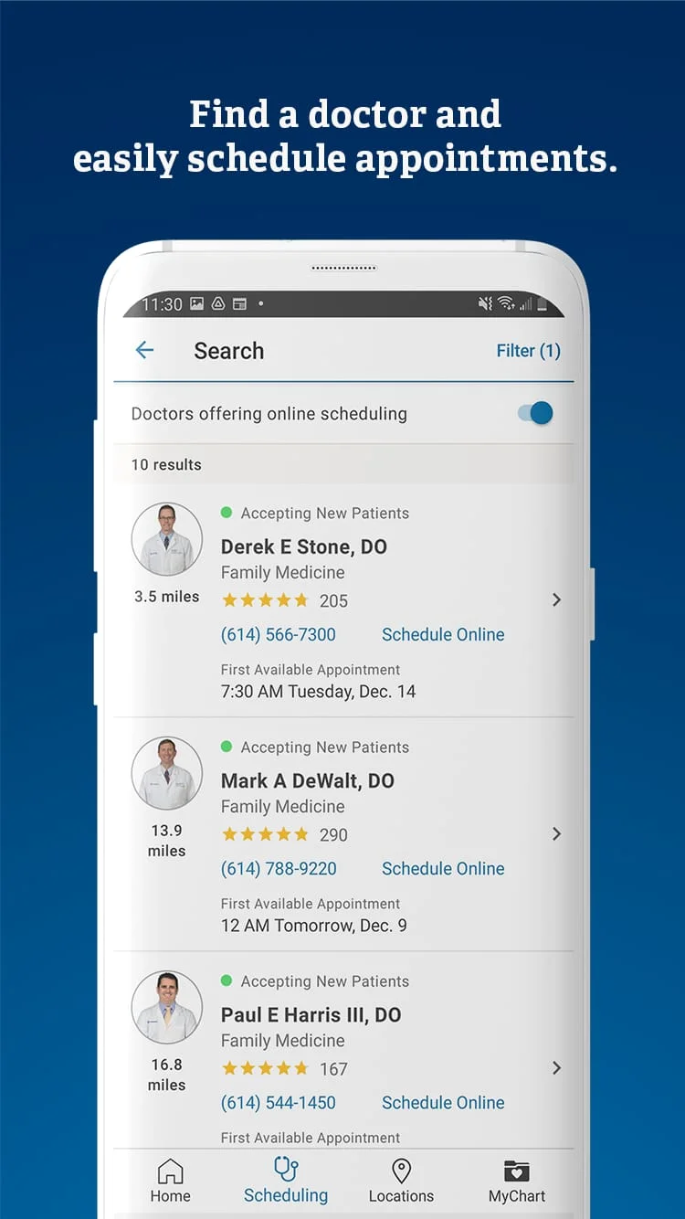 OhioHealth Screenshot 2