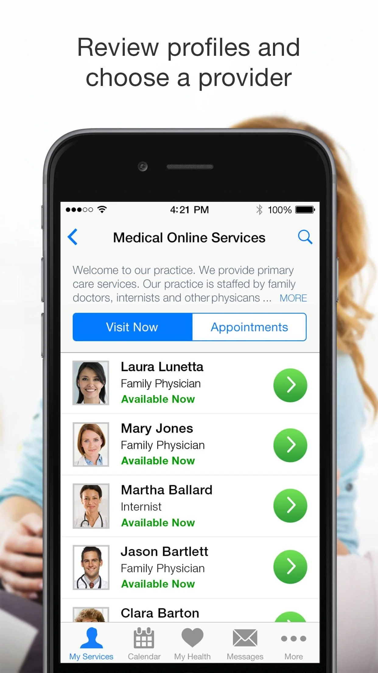 MedStar eVisit – Telehealth Screenshot 2