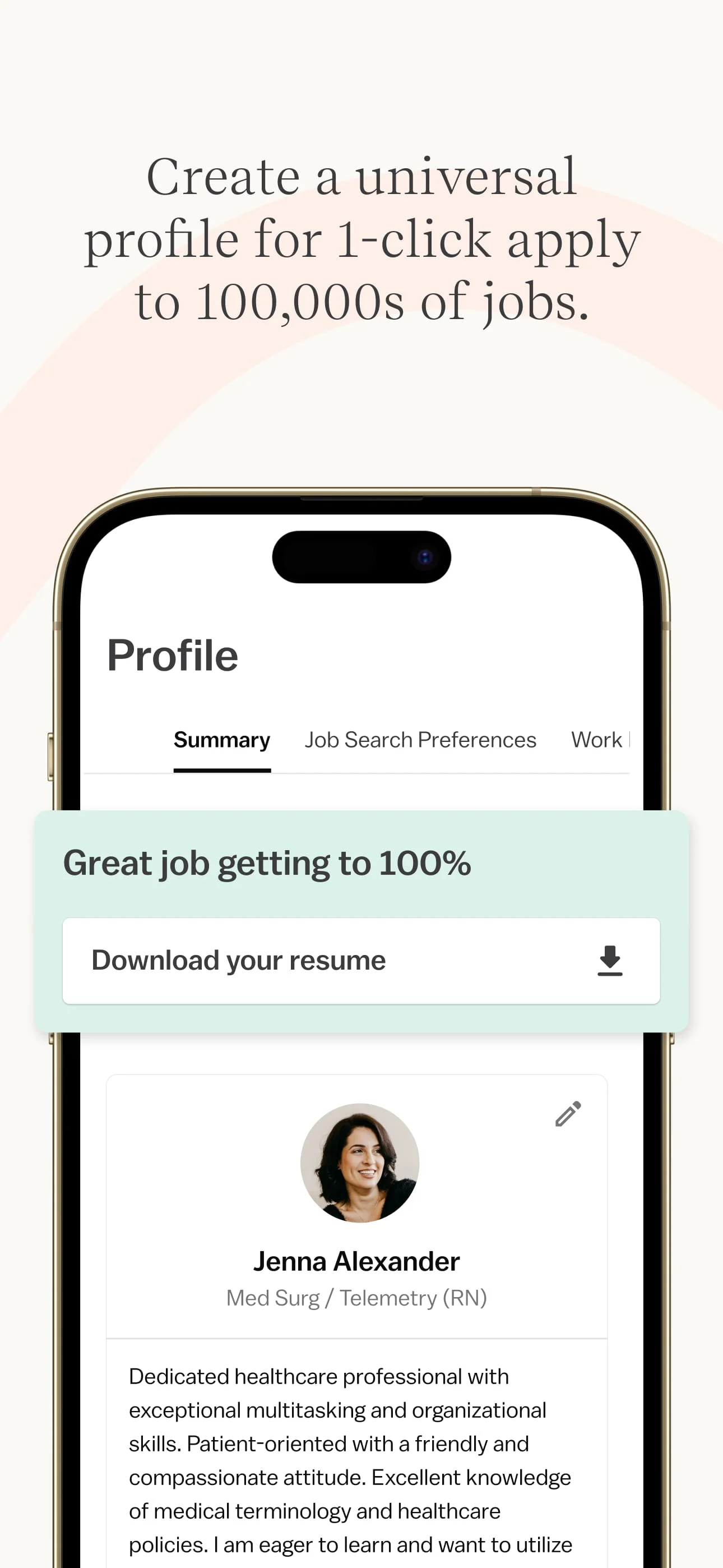Vivian - Find Healthcare Jobs Screenshot 3