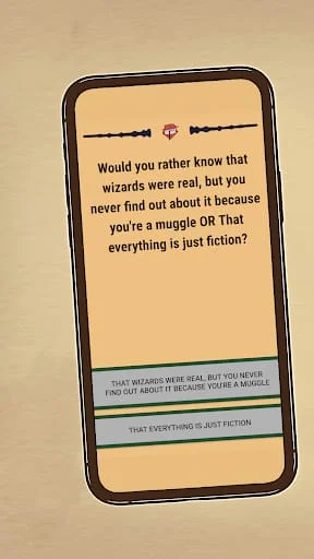Would you rather? Harry Wizard Screenshot 3