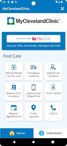 MyClevelandClinic® Screenshot 2