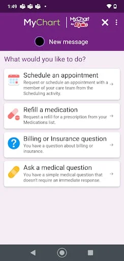 Trinity Health MyChart Screenshot 4