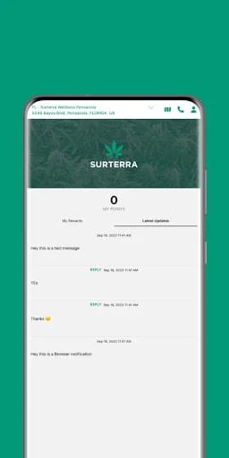 Surterra Wellness Loyalty Screenshot 3