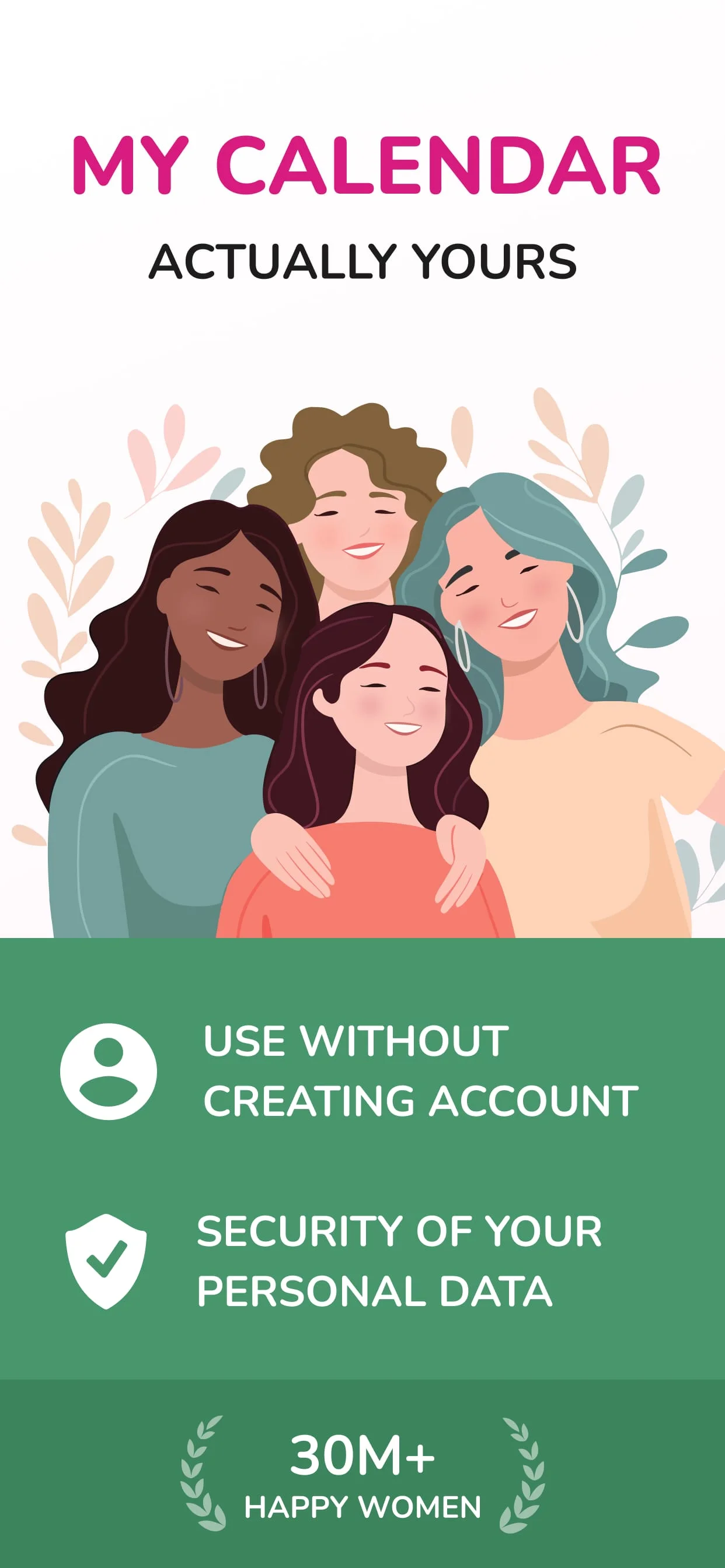 My Calendar - Period Tracker Screenshot 1