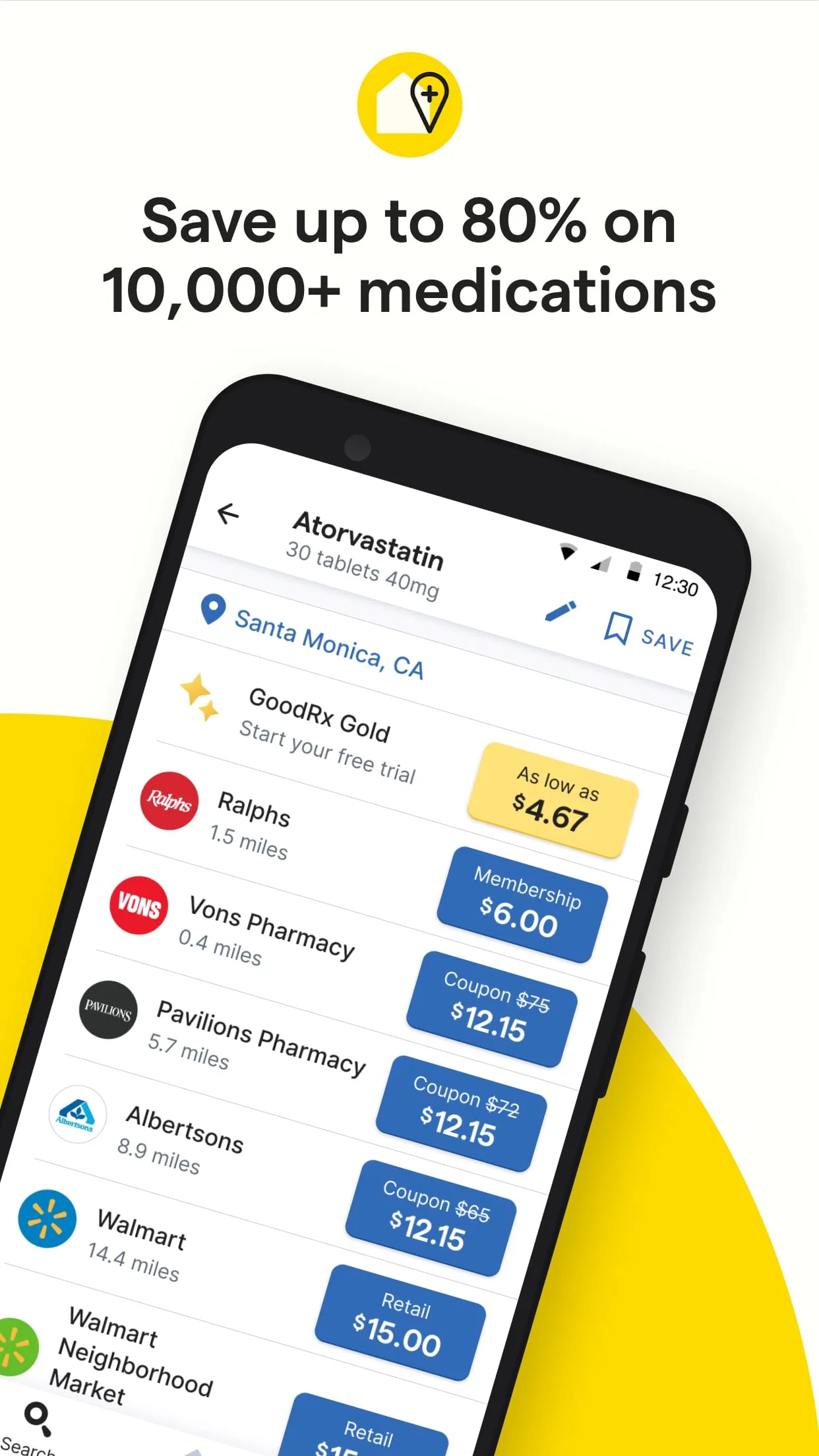 GoodRx: Prescription Coupons Screenshot 2