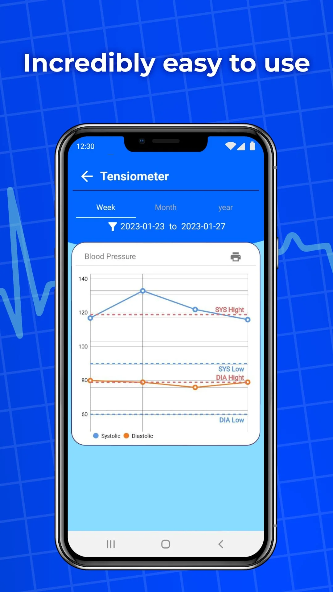 Blood Pressure App: Bp Monitor Screenshot 3