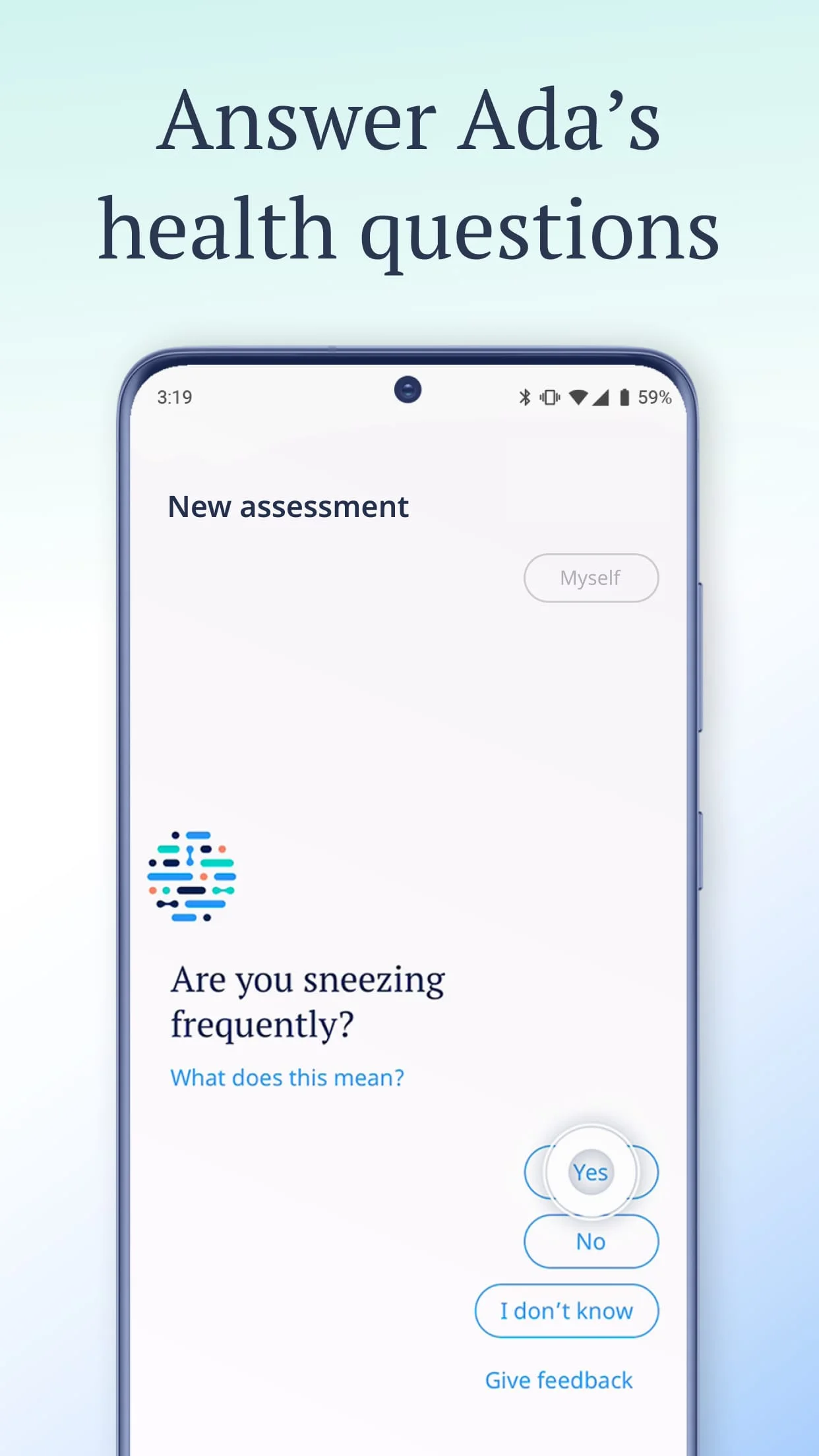 Ada – check your health Screenshot 3