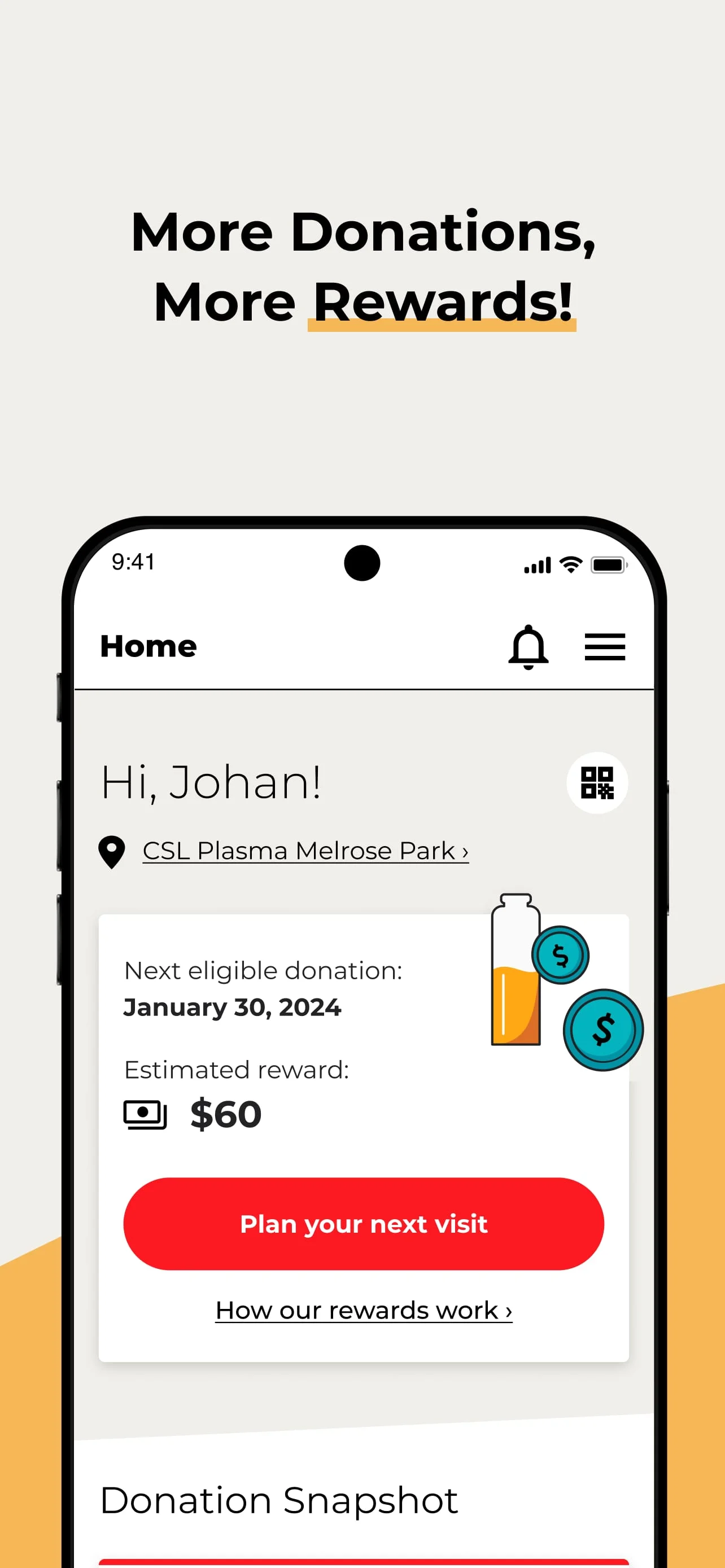 CSL Plasma Screenshot 3