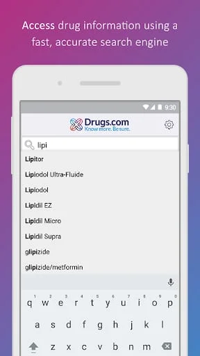 Drugs.com Medication Guide Screenshot 2