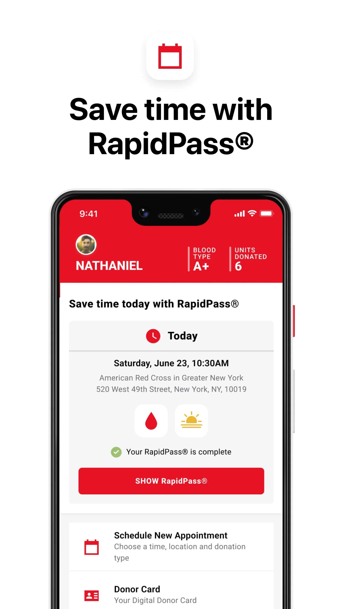 Blood Donor Screenshot 2