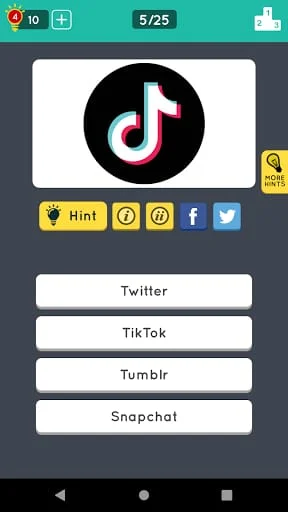 Guess the Logo: Multiple Choic Screenshot 1