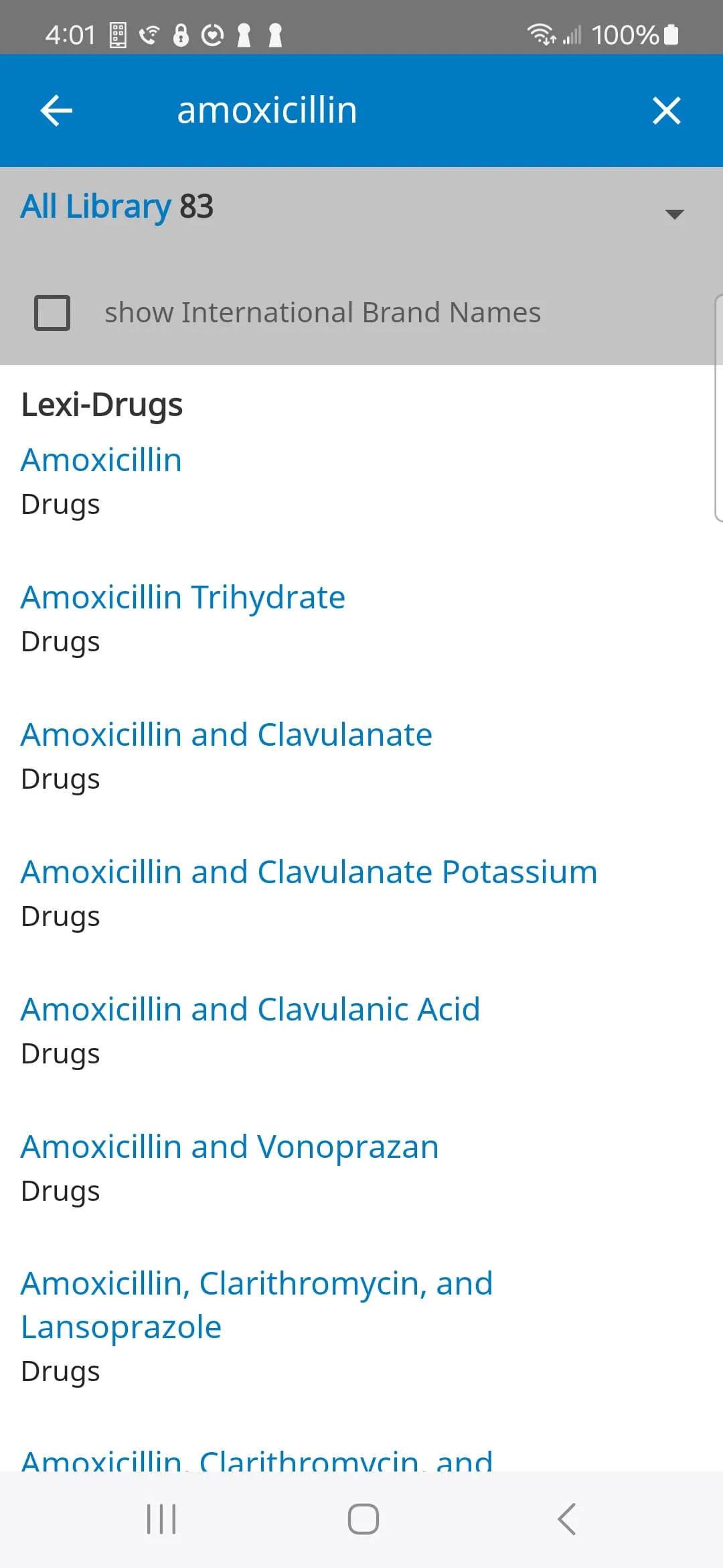 Uptodate Lexidrug Screenshot 2