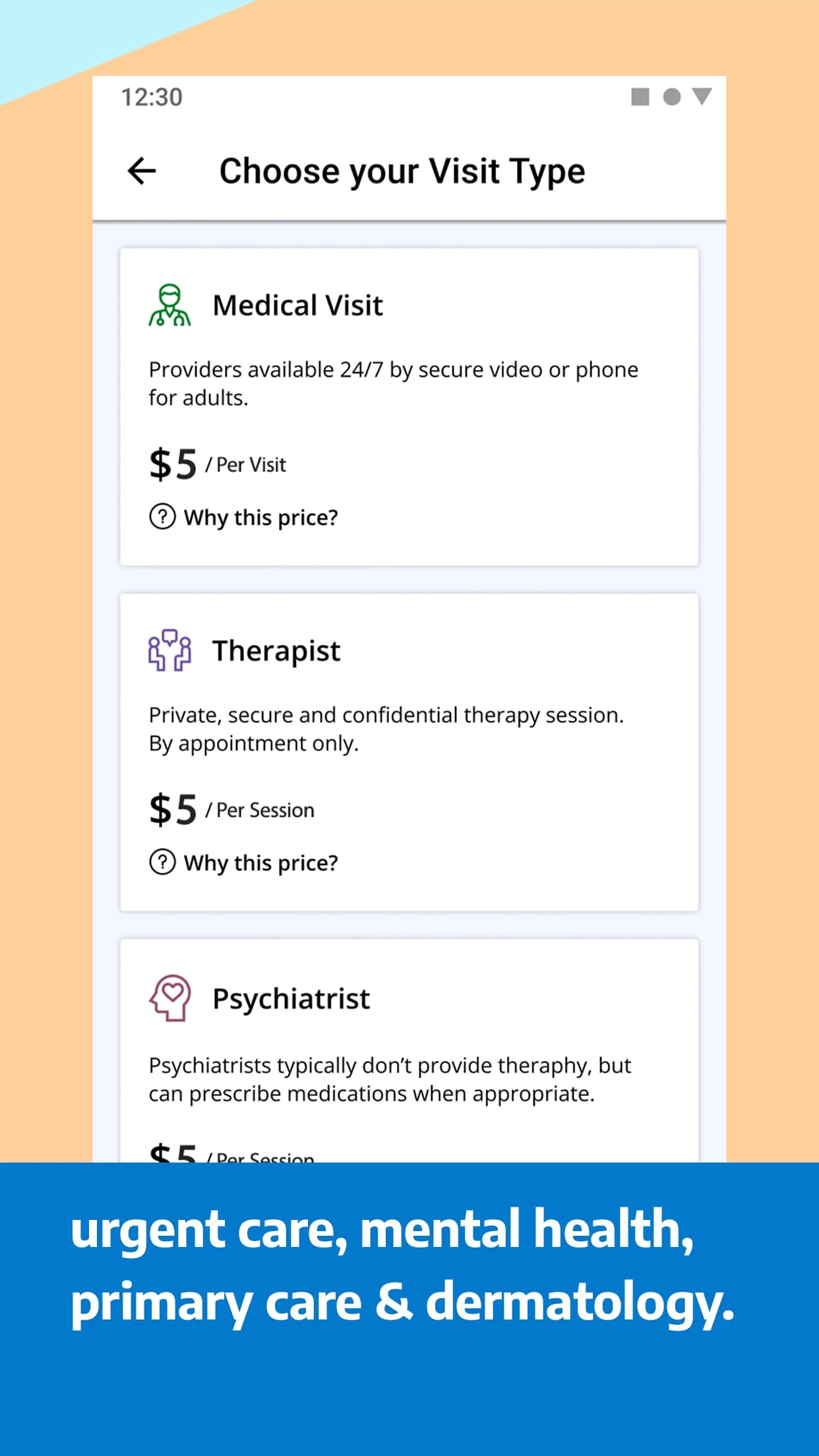 MDLIVE: Talk to a Doctor 24/7 Screenshot 2