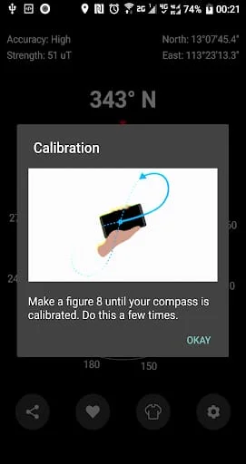 King Compass 2024 Screenshot 1