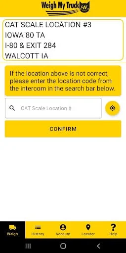 Weigh My Truck Screenshot 2