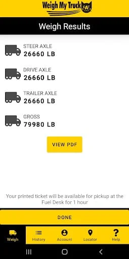 Weigh My Truck Screenshot 4