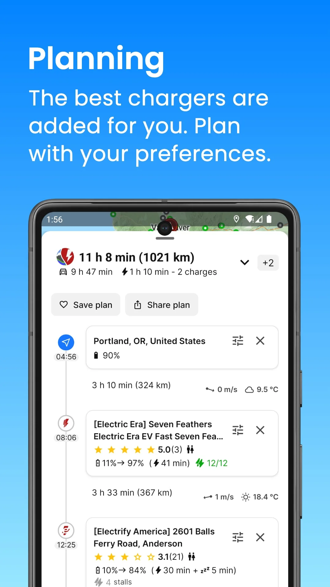 A Better Routeplanner (ABRP) Screenshot 3